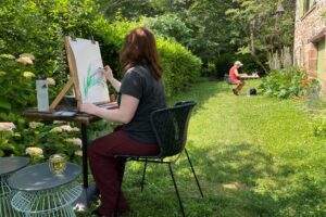 Learn how to draw during an art holiday in France
